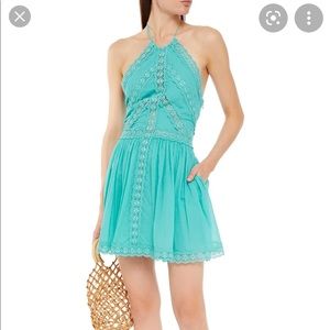 Charo Ruiz Kim Dress in Turquoise NWT $448 XS Us 2